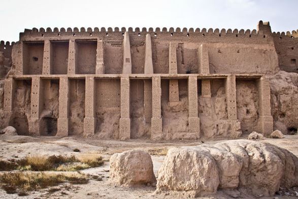 بقایای معماری ارگ بلقیس
