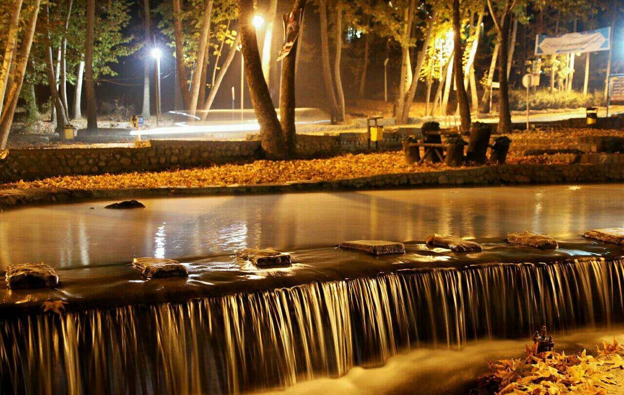 نمای کلی تفرجگاه بابا امان