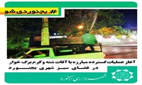 آغاز عملیات گسترده مبارزه با آفات شته و کرم برگ خوار در فضای سبز شهری بجنورد