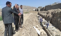 پیشرفت ۴۰ درصدی لایروبی مسیل کال پسته در منطقه پل معراج